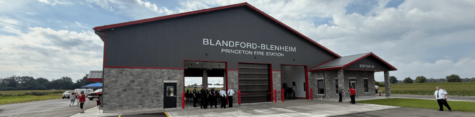 Blandford-Blenheim fire hall.